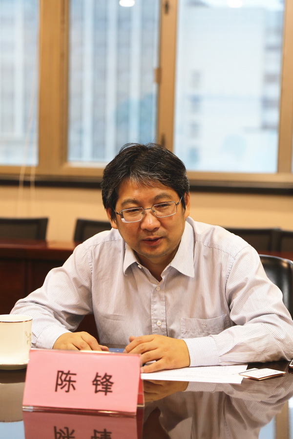 3.陈锋主任介绍教育部规建中心情况
